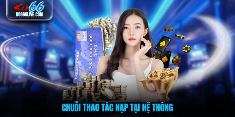 Chuỗi thao tác nạp tại hệ thống