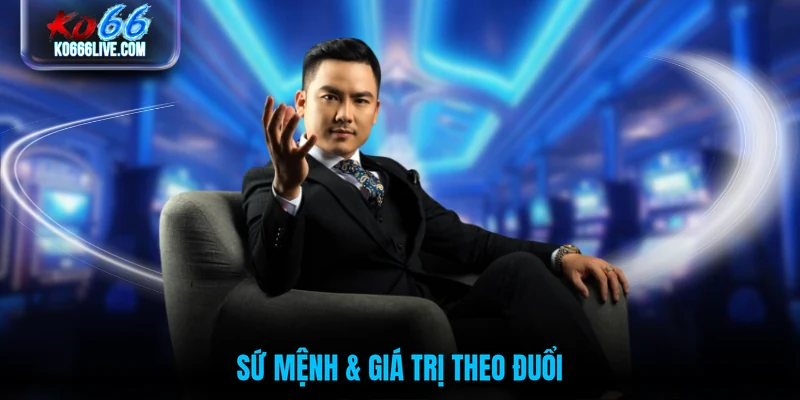 Sứ mệnh & giá trị theo đuổi